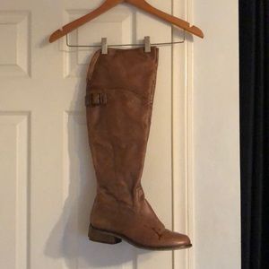 Steve Madden over the knee leather boots